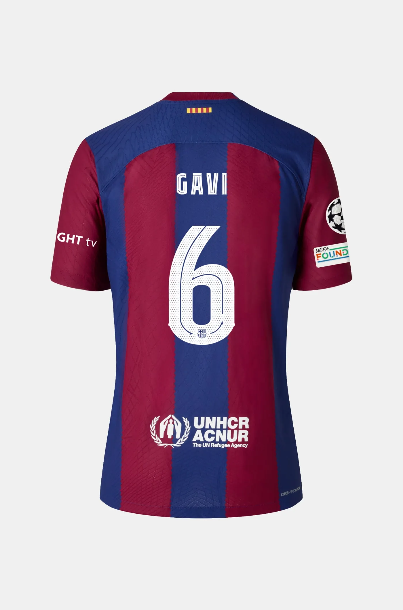 GAVI UCL FC Barcelona 23/24 Youth Home Jersey