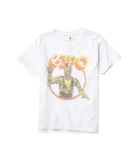 Junk Food Kids Star Wars C-3PO T-Shirt (Big Kids)