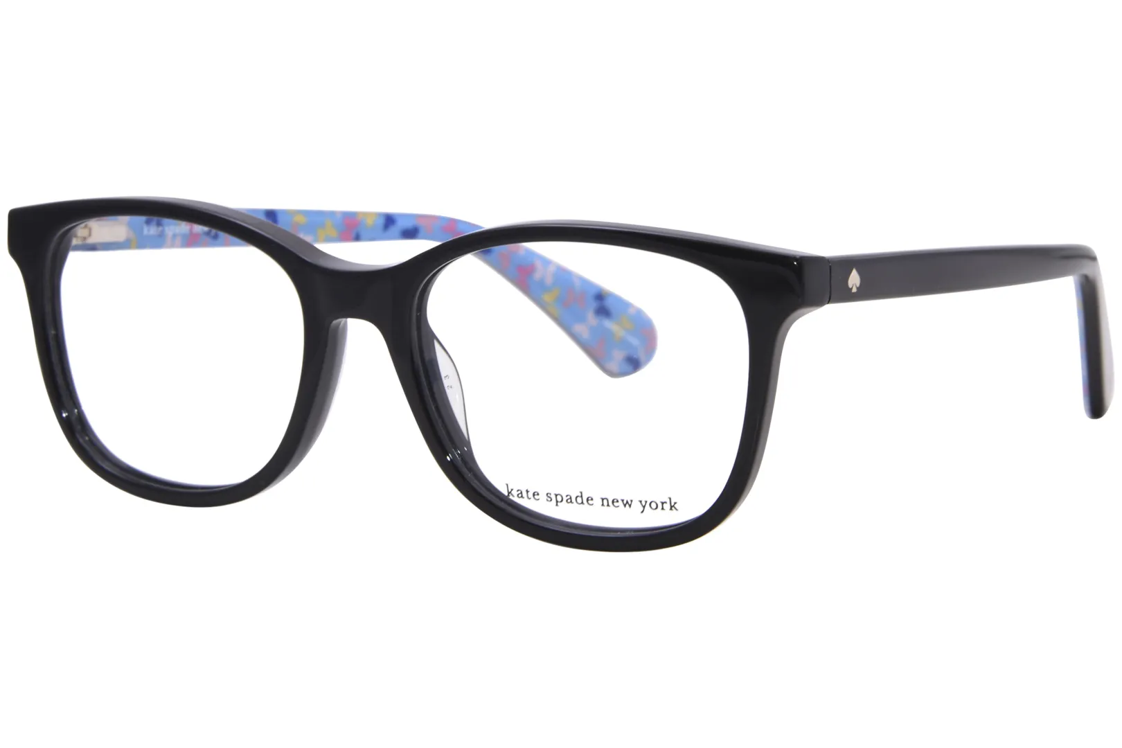 Kate Spade Talynn 807 Eyeglasses Youth Kids Black Full Rim 47-15-135