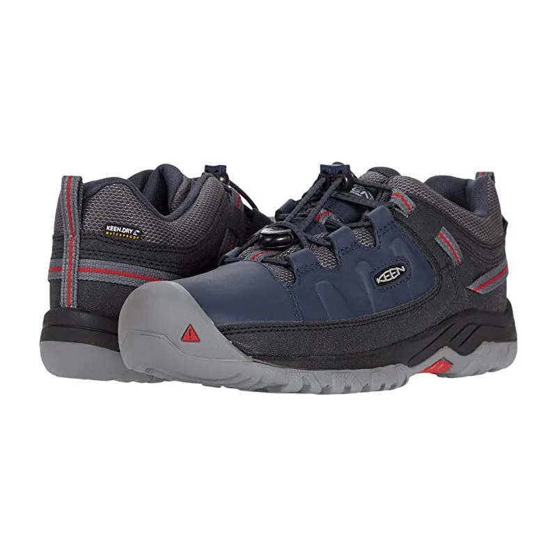 KEEN TARGHEE LOW WATERPROOF BLUE - KIDS