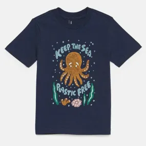 Blue Kids T-Shirt - Keep The Sea