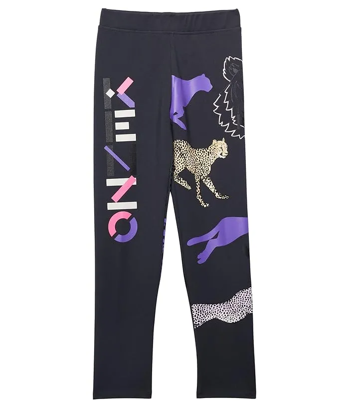 Kenzo Kids Cheetah Leggings for Young Children