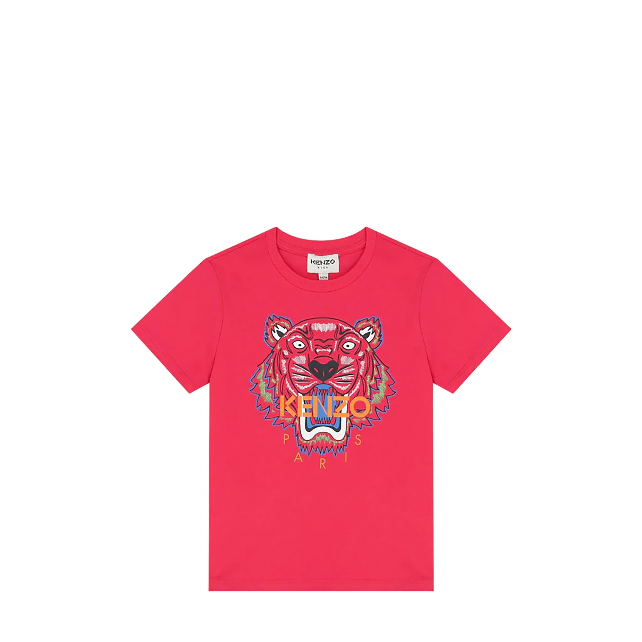 Kenzo Kids Color Tiger Logo T-Shirt