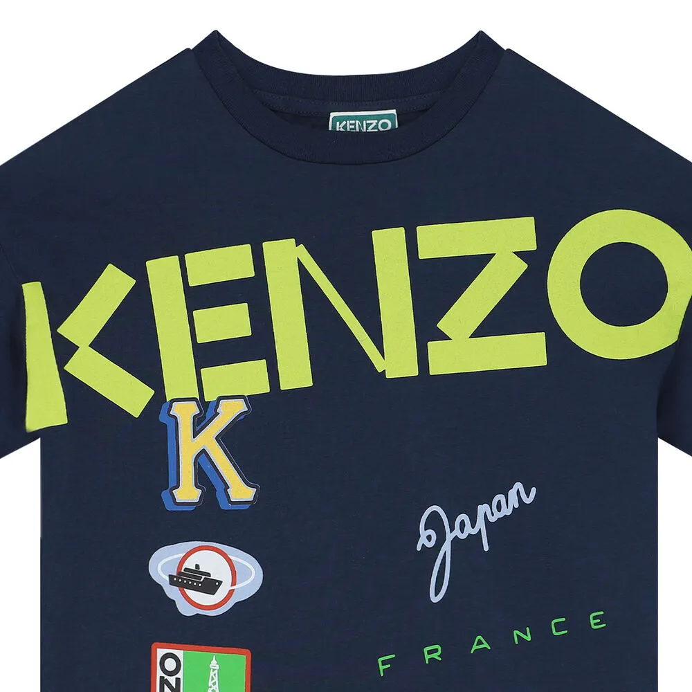 Kenzo Kids Multi-Icon T-Shirt