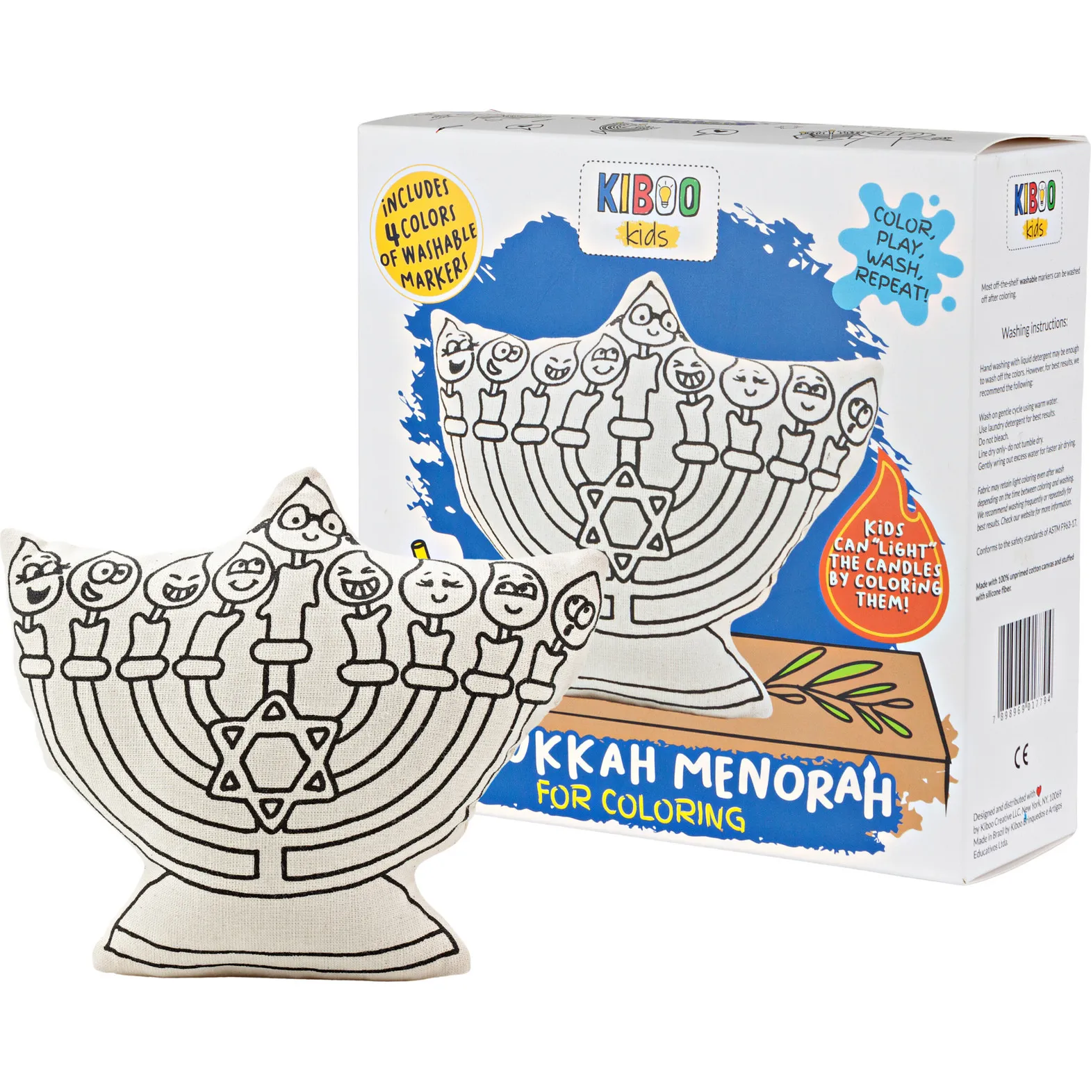 Kiboo Kids Colorable Menorah