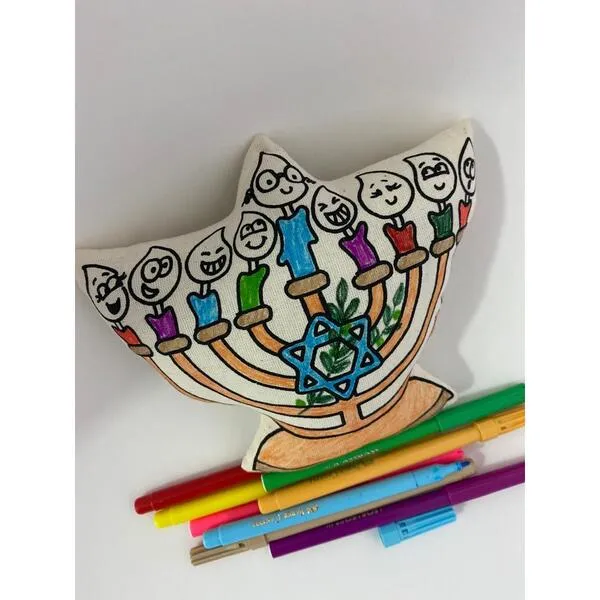 Kiboo Kids Colorable Menorah