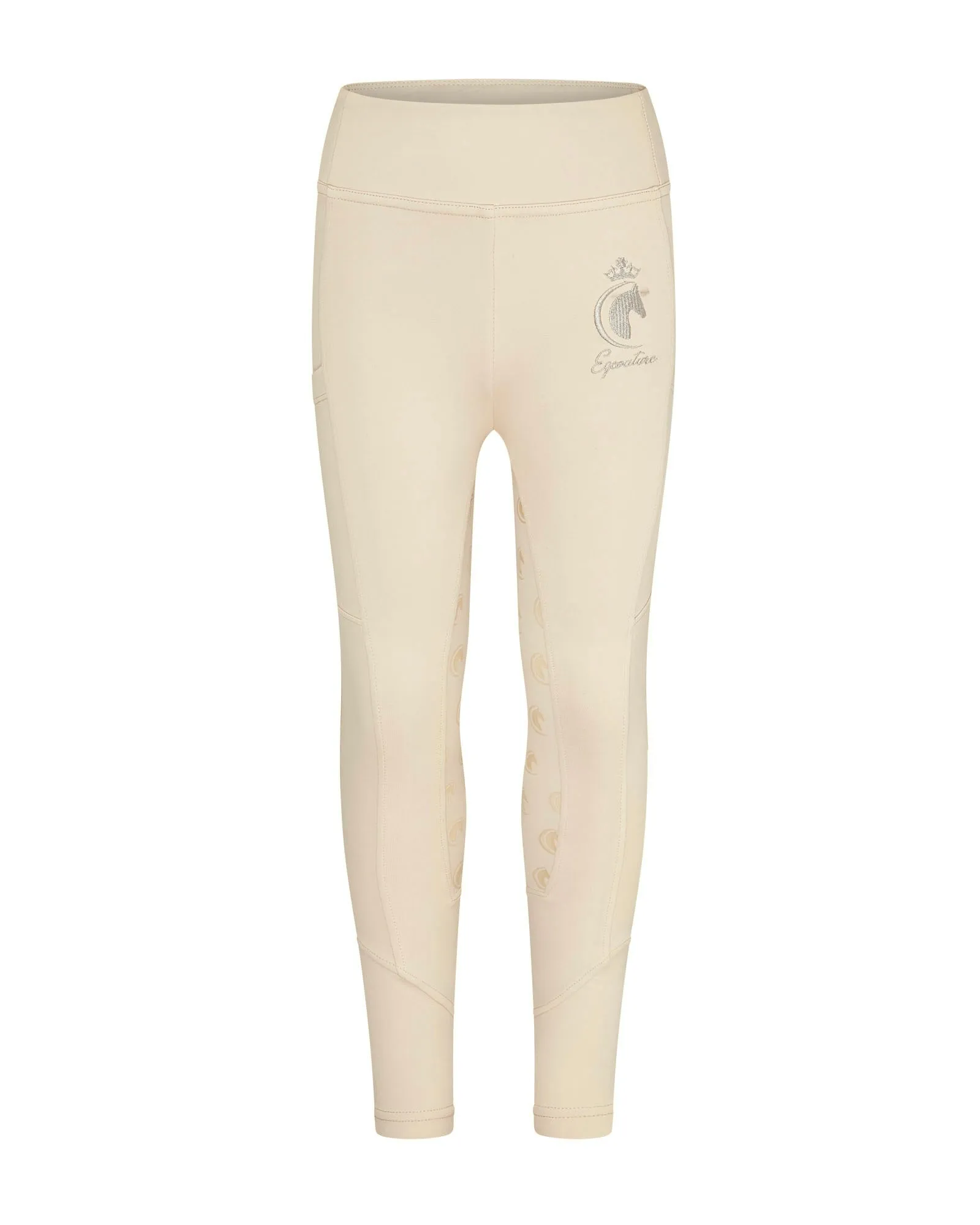 Kids / Children’s Competition Riding Leggings - CREAM