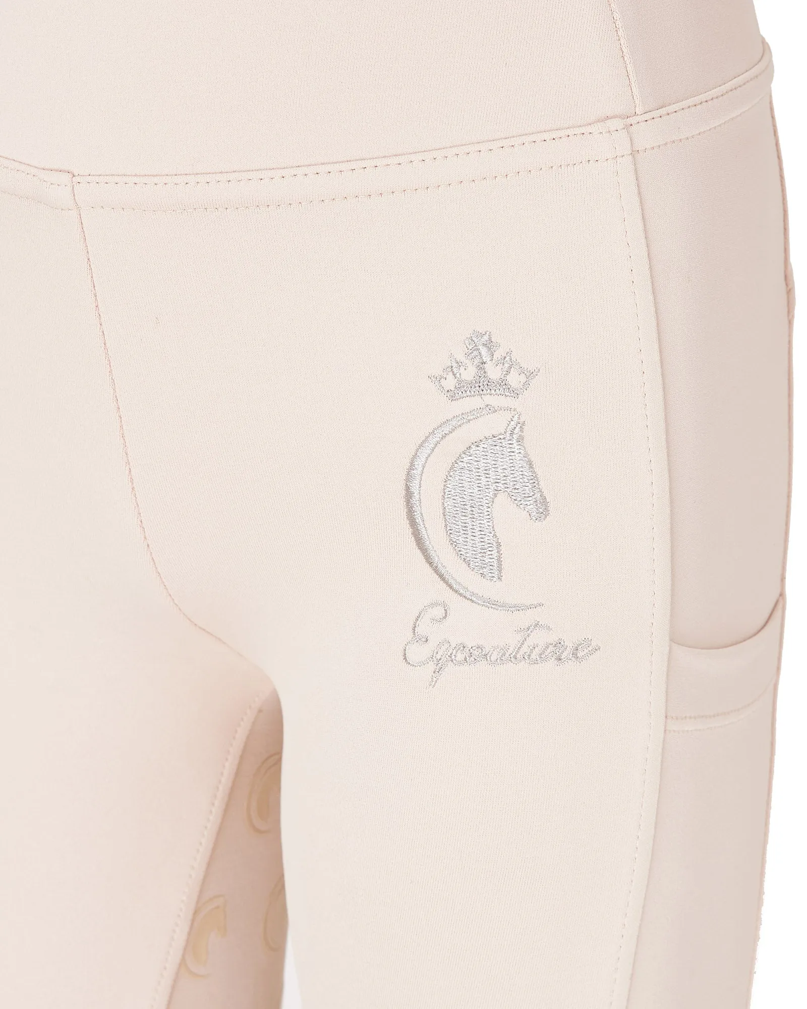 Kids / Children’s Competition Riding Leggings - CREAM