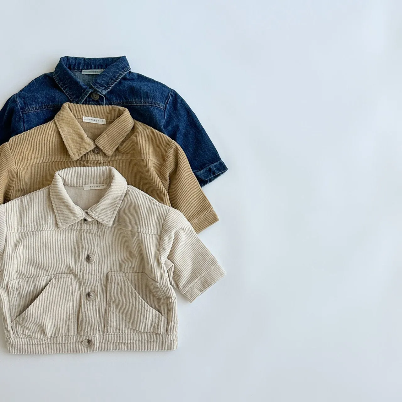 Kids Anggo Double Pocket Jacket (1-5y) - 3 Colors