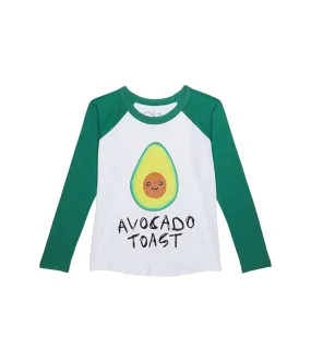 Kids Avocado Toast Baseball Tee