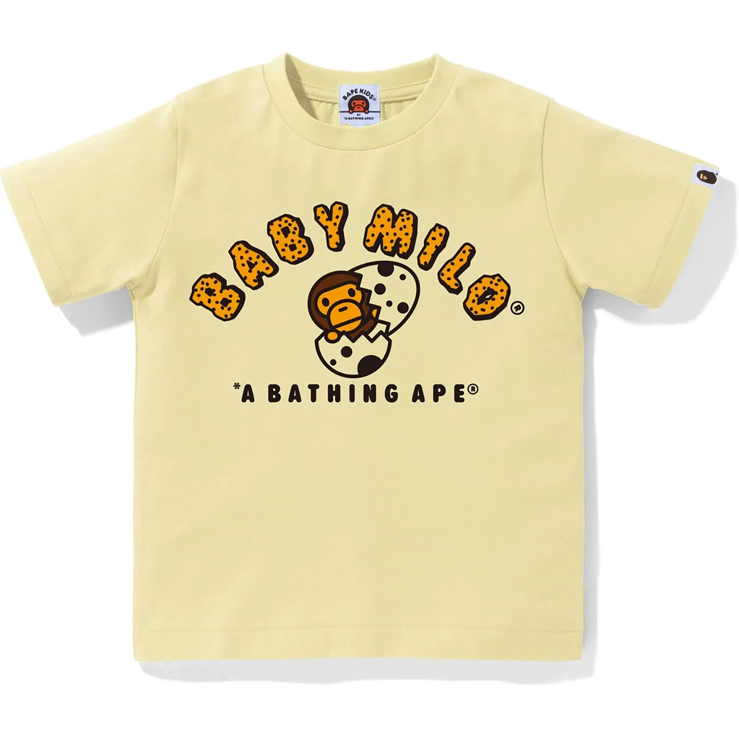 Kids Tee with Baby Milo in an Egg