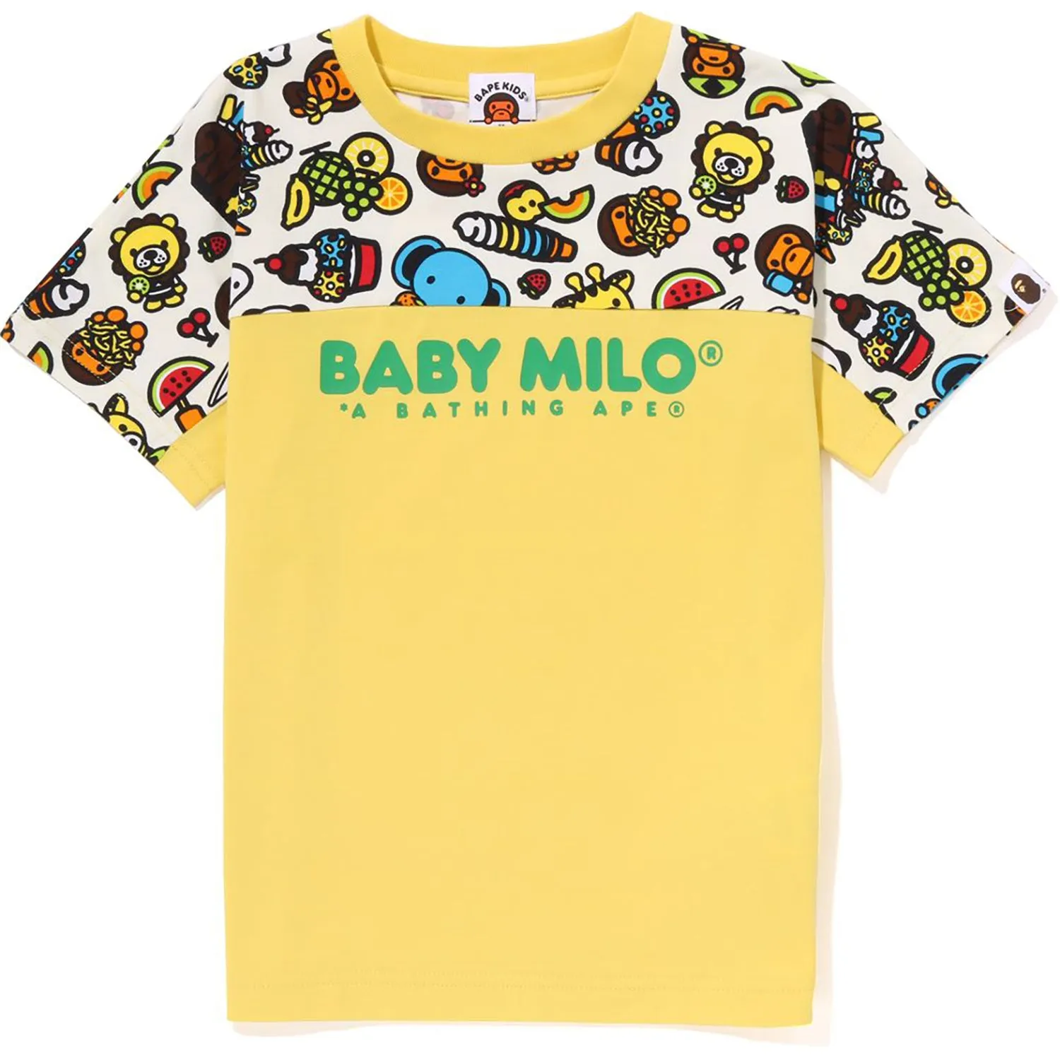 Kids Tee with Mixed Fruit Design by Baby Milo