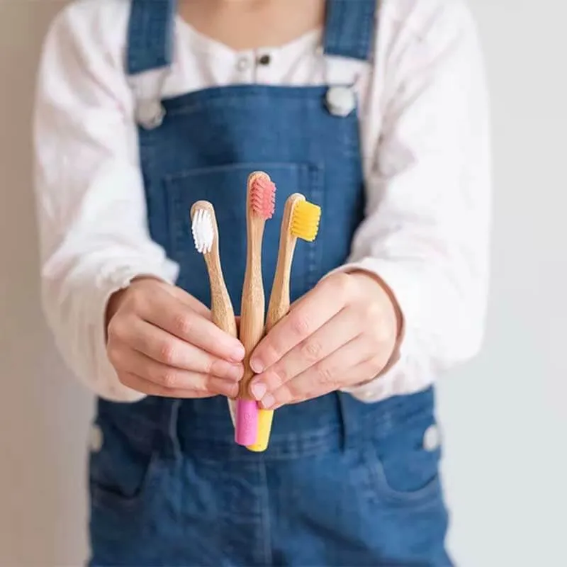 Bamboo Kids Toothbrush by The Boo Collective