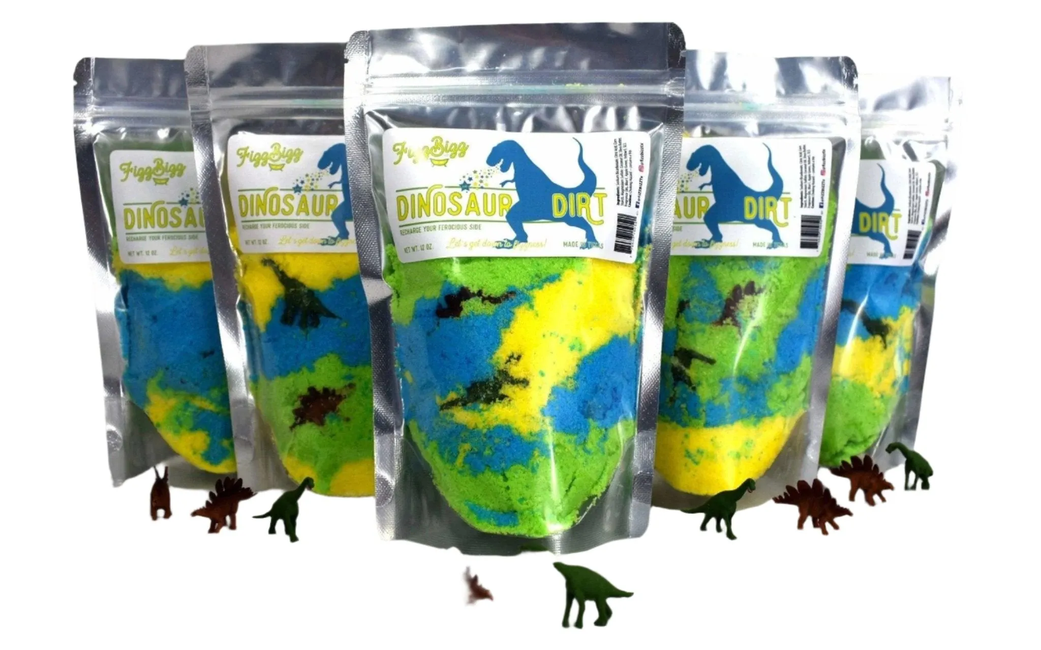 Kids Bath Salts: Dino Dirt