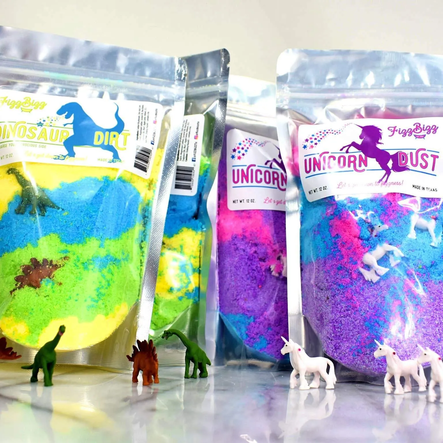 Kids Bath Salts: Dino Dirt