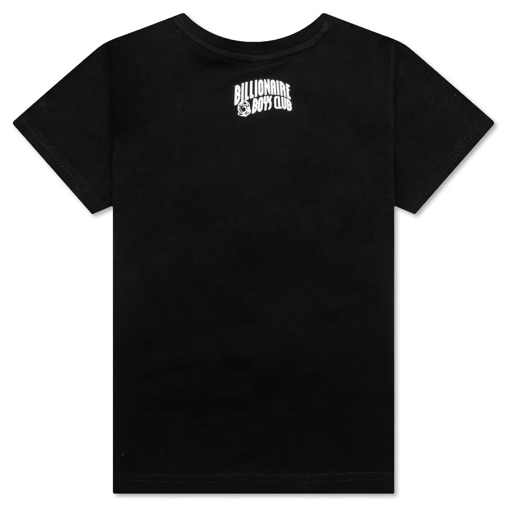 Kids Black Knitted Tee - Field Trip Style