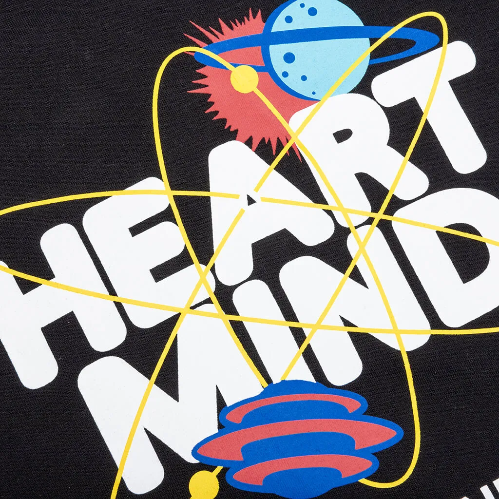 Kids Black Heart and Mind Long Sleeve Tee