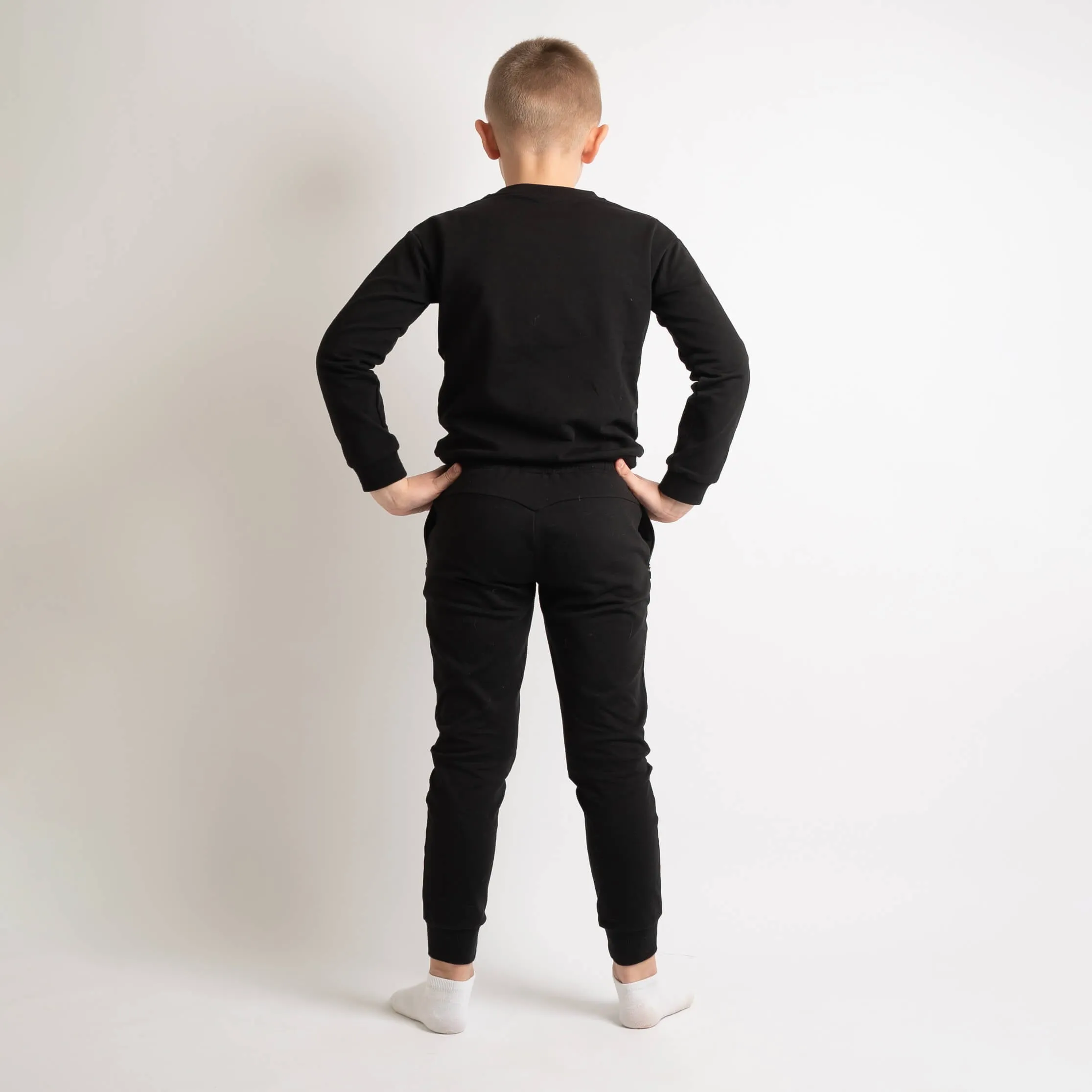 Kids' Black Jogging Pants