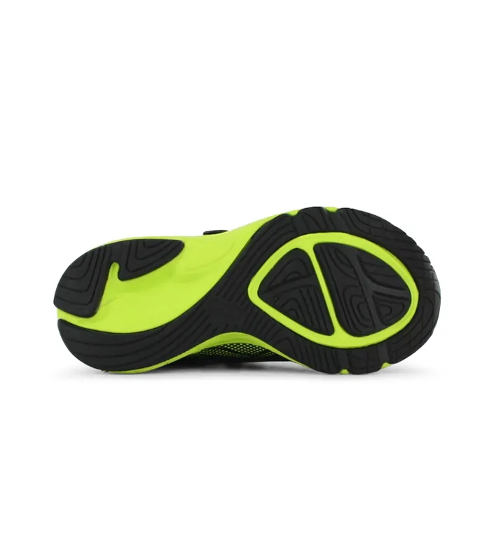 Kids Black and Yellow Athletic Shoes