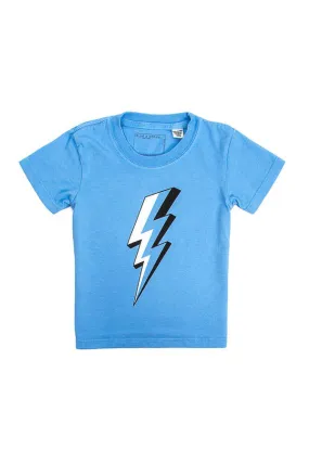 Blue Kids Bolt Tee