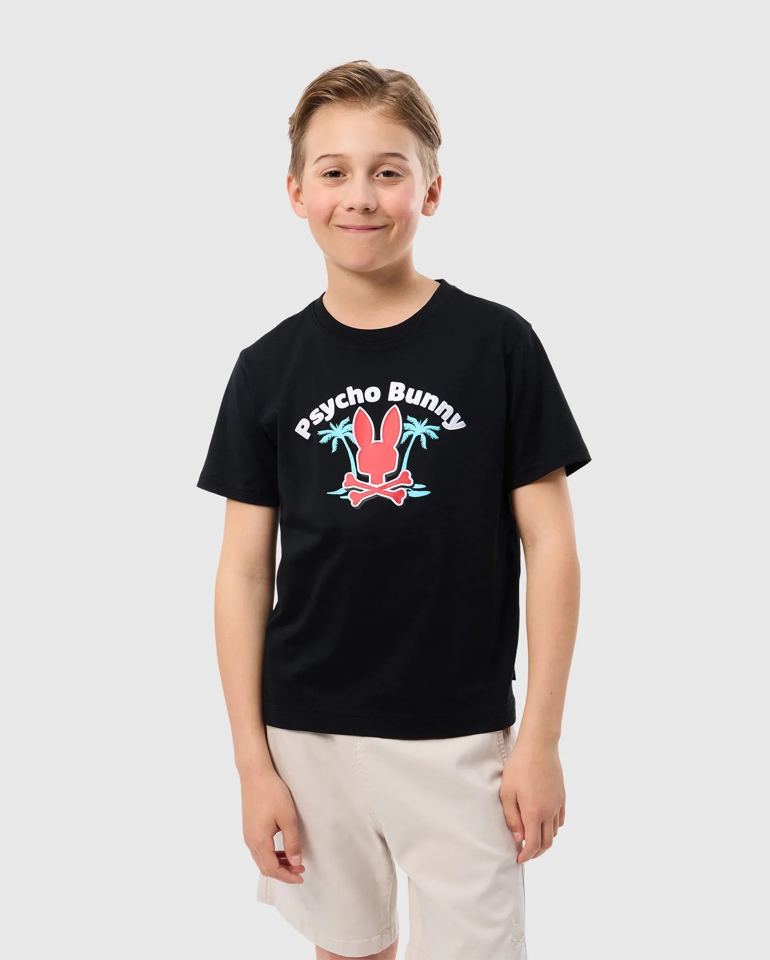 KIDS BOSTON GRAPHIC TEE - B0U573C200