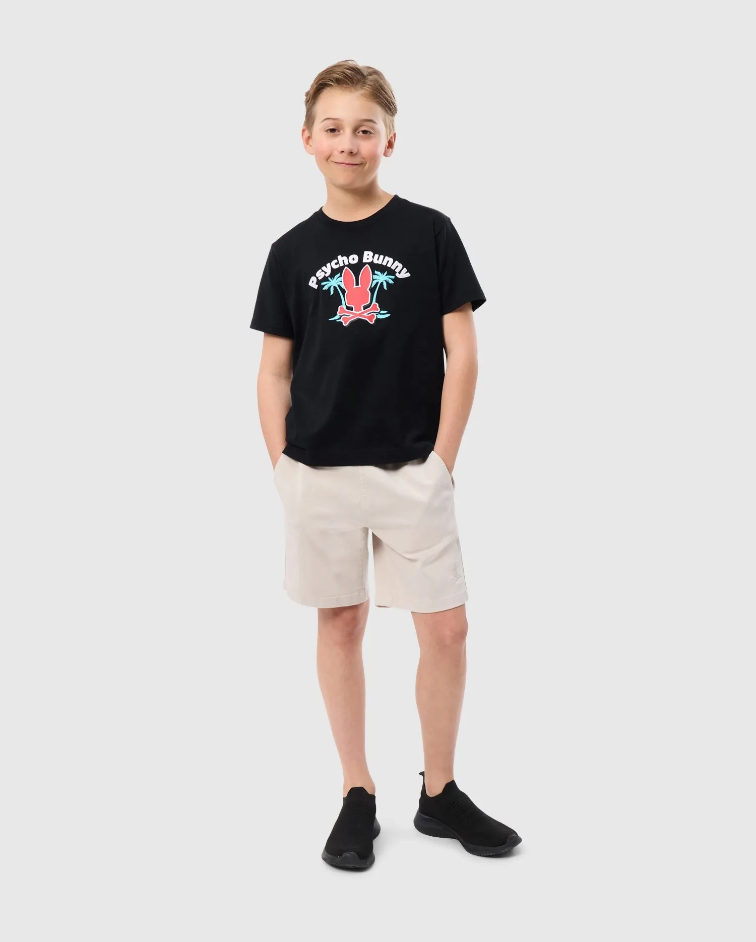 KIDS BOSTON GRAPHIC TEE - B0U573C200