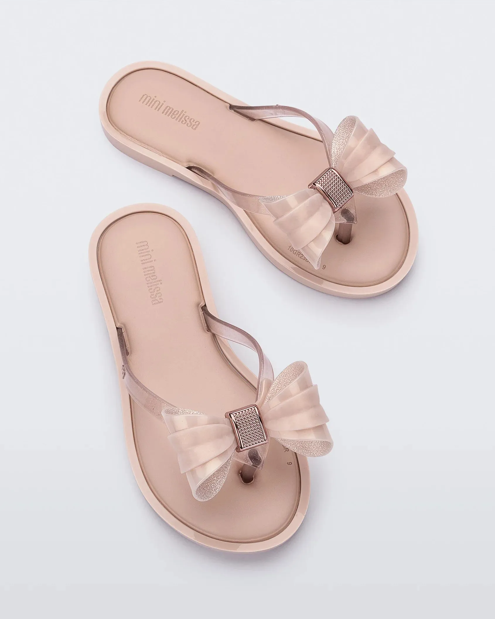 Kids Bow Flip Flop by Mini Melissa