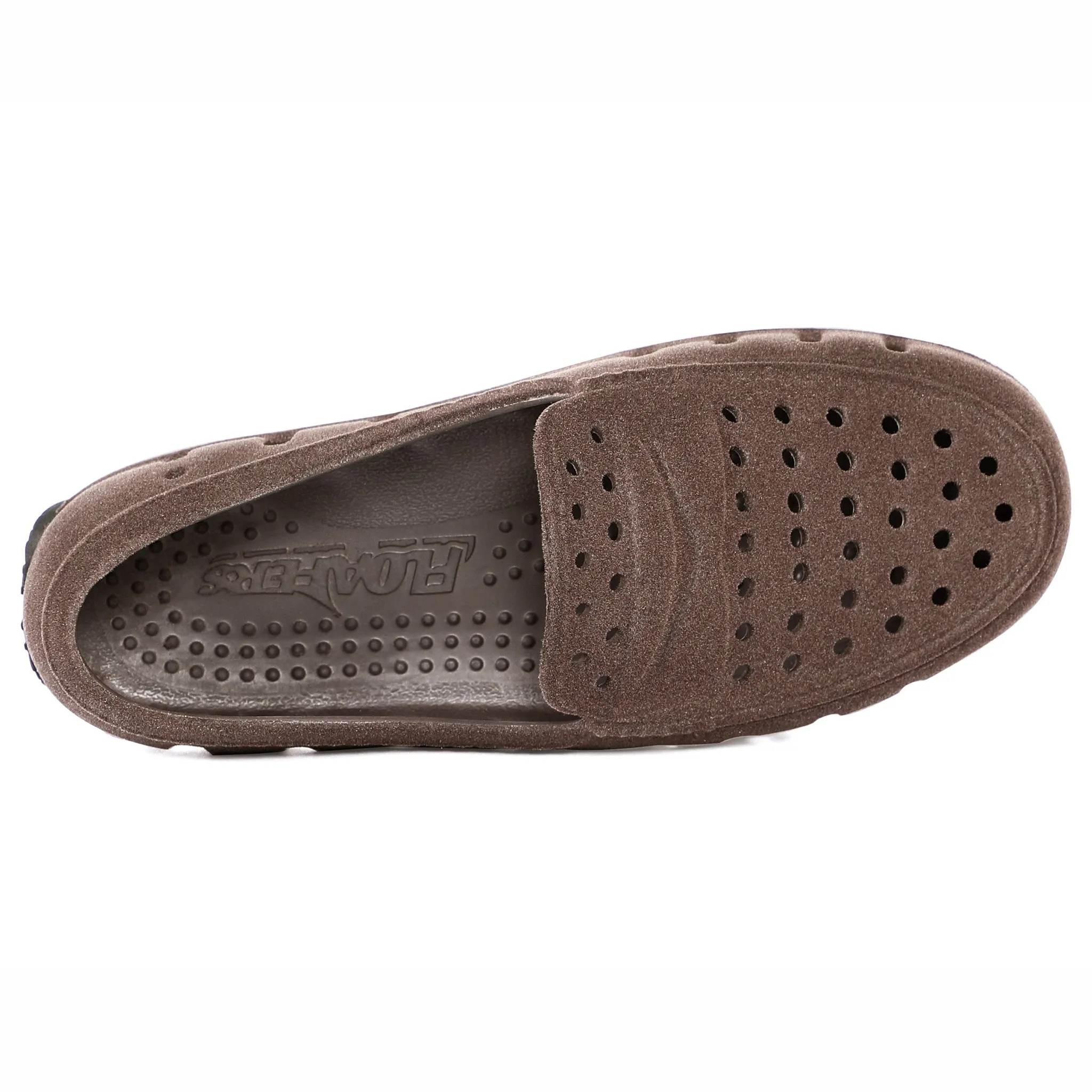 KIDS BROWN VEGAN SUEDE PRODIGY 3.0