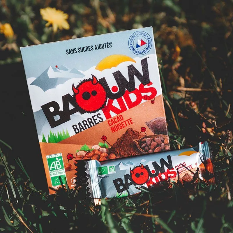 Baouw Kids Cacao-Noisette Energy Bar