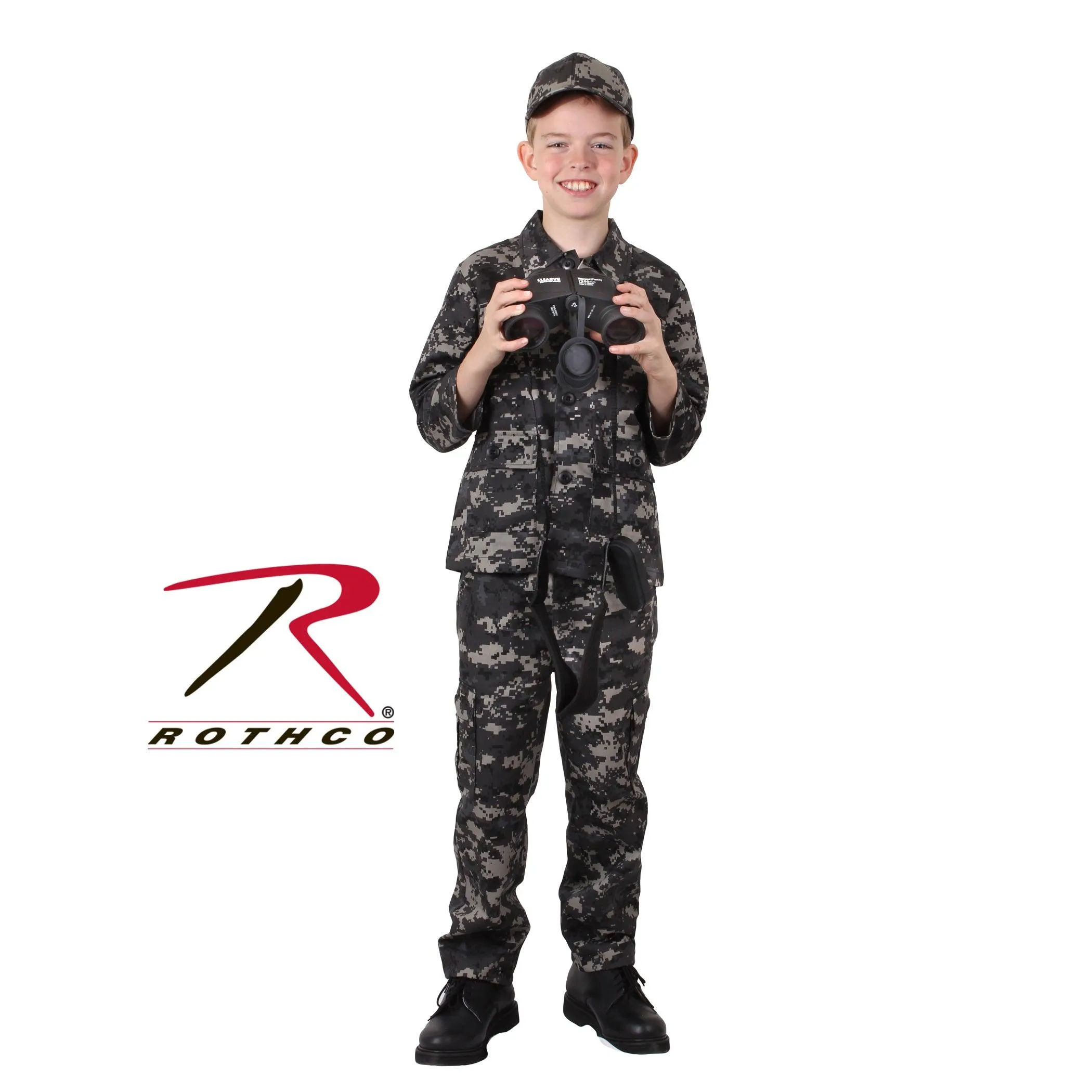 Kids Camo BDU Shirt