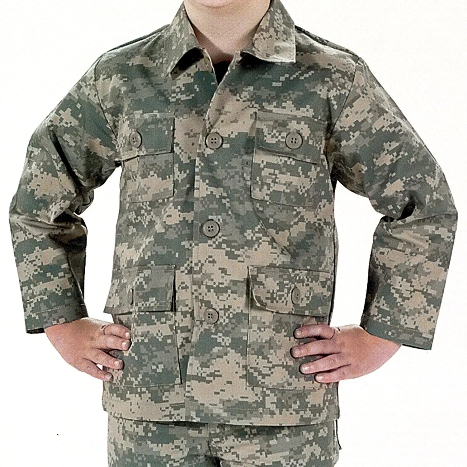 Kids Camo BDU Shirt