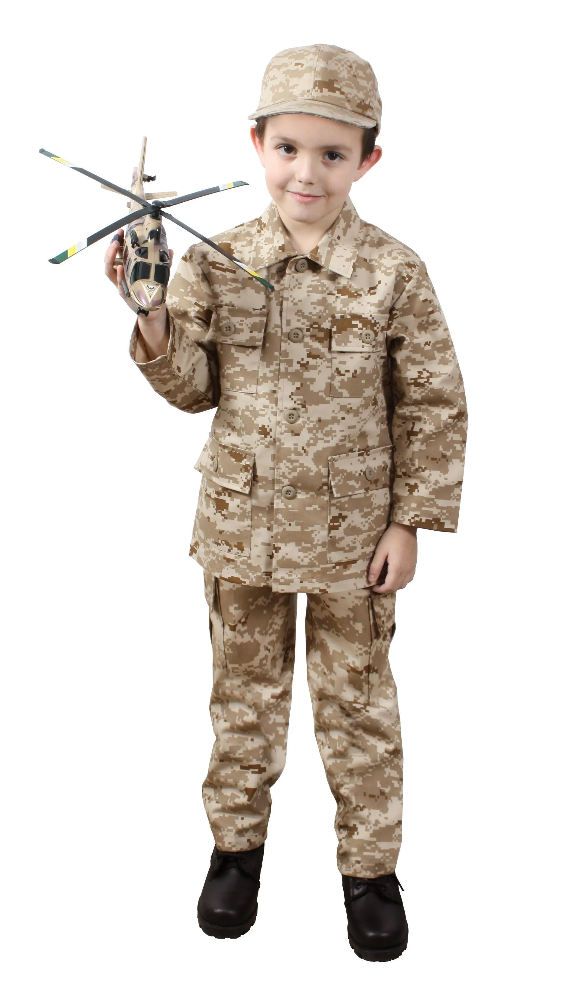 Kids Camo BDU Shirt