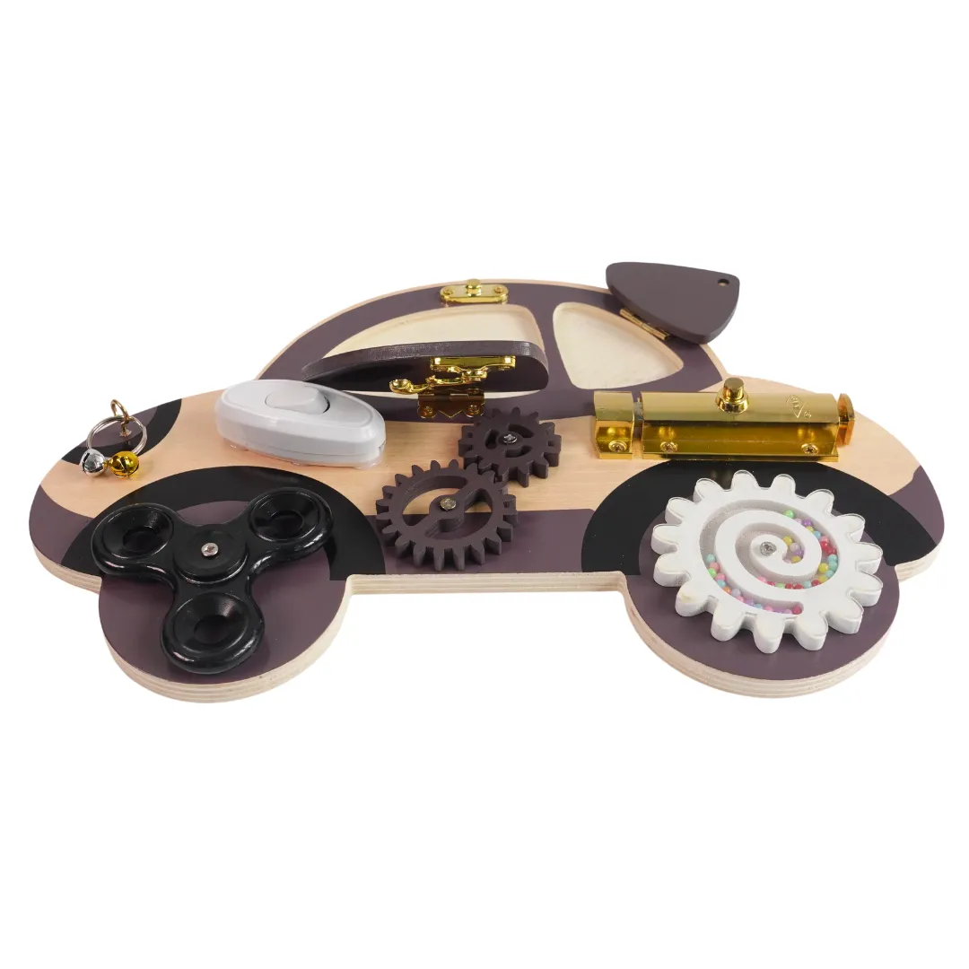 Interactive Car Busy Board for Kids Aged 3 and Up