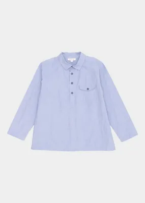 Child Caramel Elbert Shirt - Slate Blue