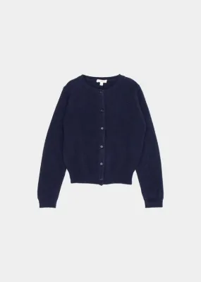 Child Caramel Gadwell Cardigan - Midnight