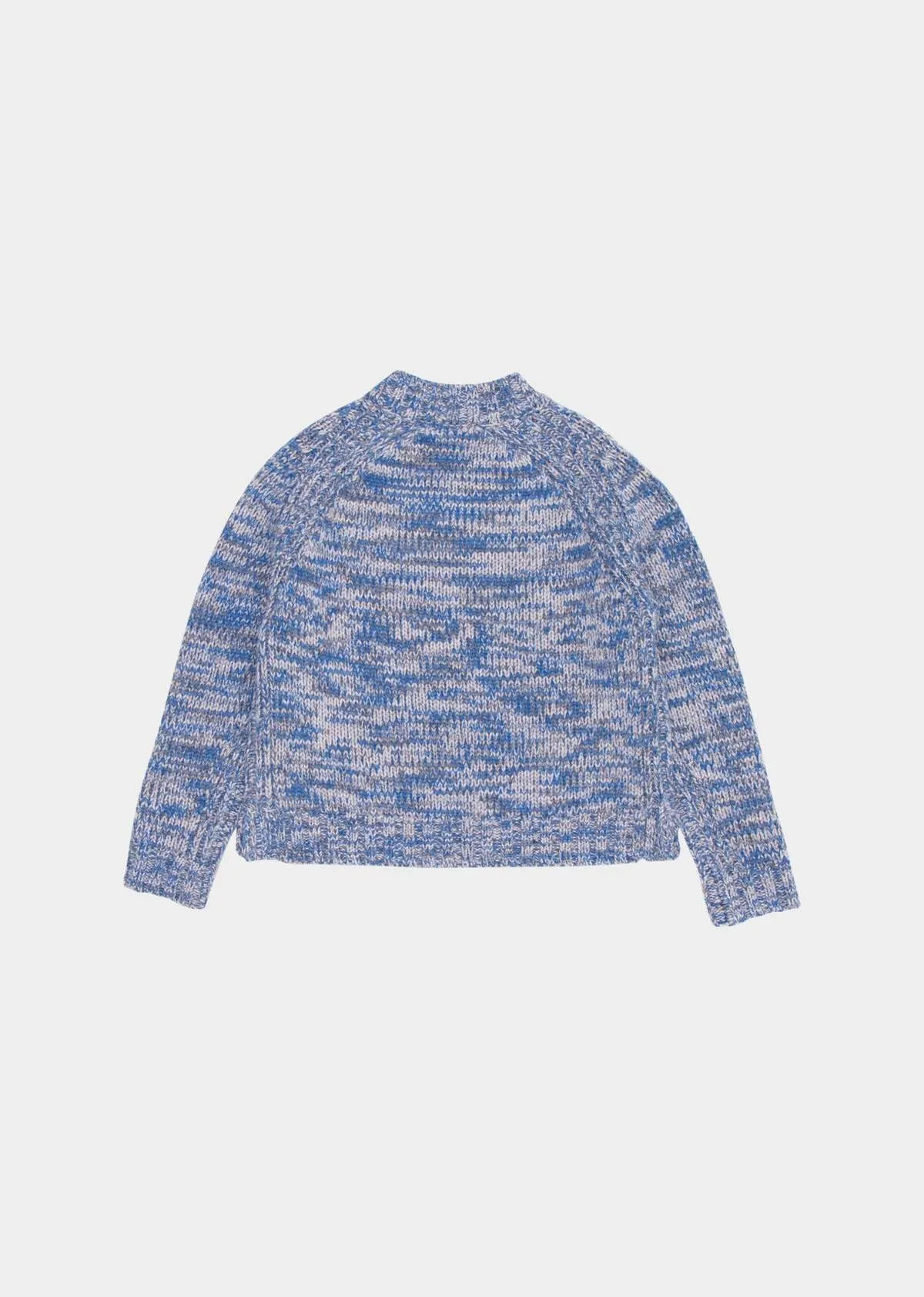 Caramel MULU KIDS JUMPER in Blue/Grey Mouline for Children