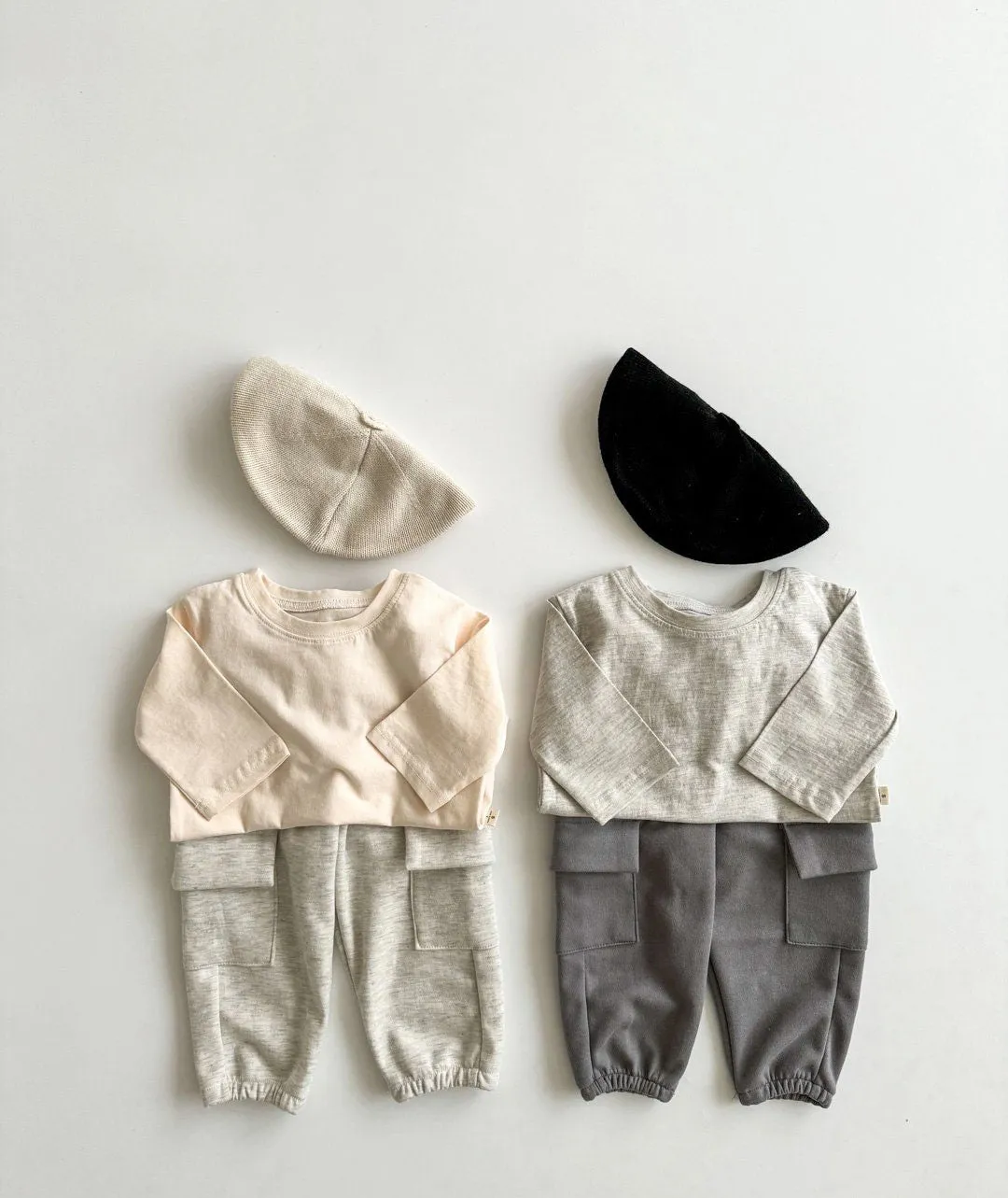 Kids Cargo Jogger Pants (3m-5y) - 4 Colors