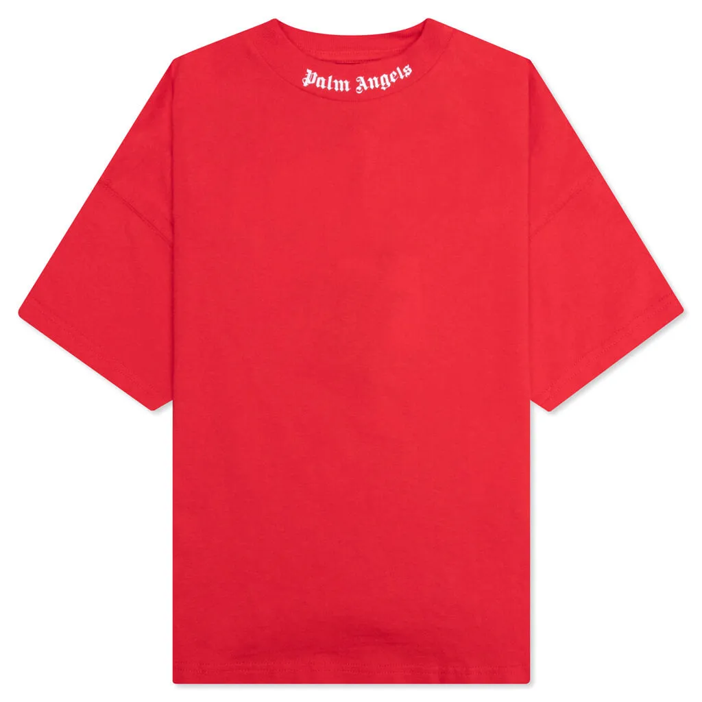 Kids Red/White Classic Overlogo T-Shirt