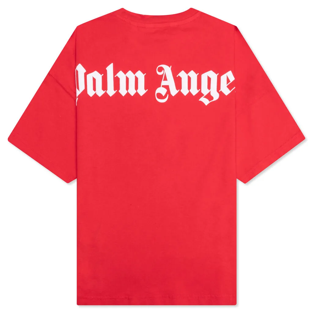 Kids Red/White Classic Overlogo T-Shirt