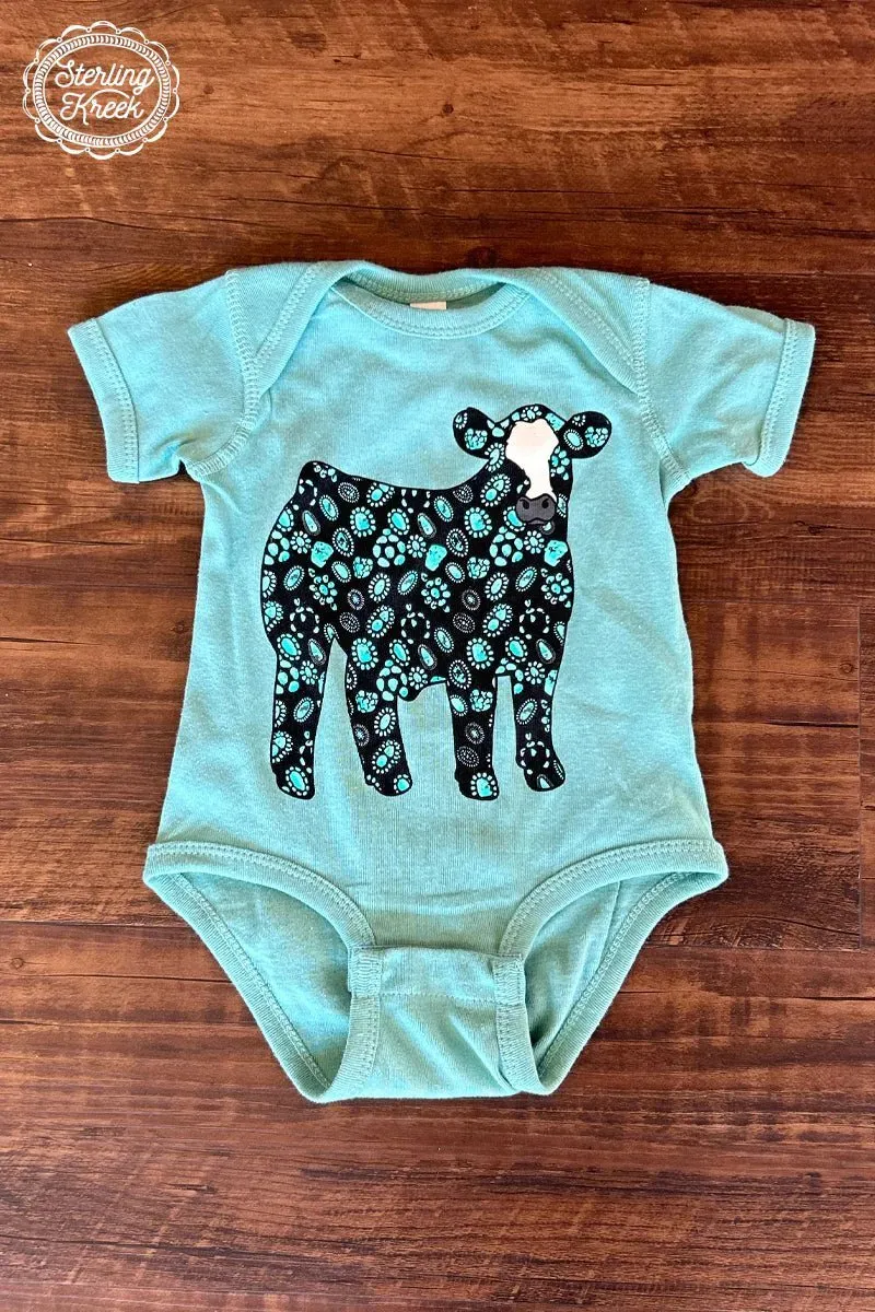 KIDS Concho Steer Onsie