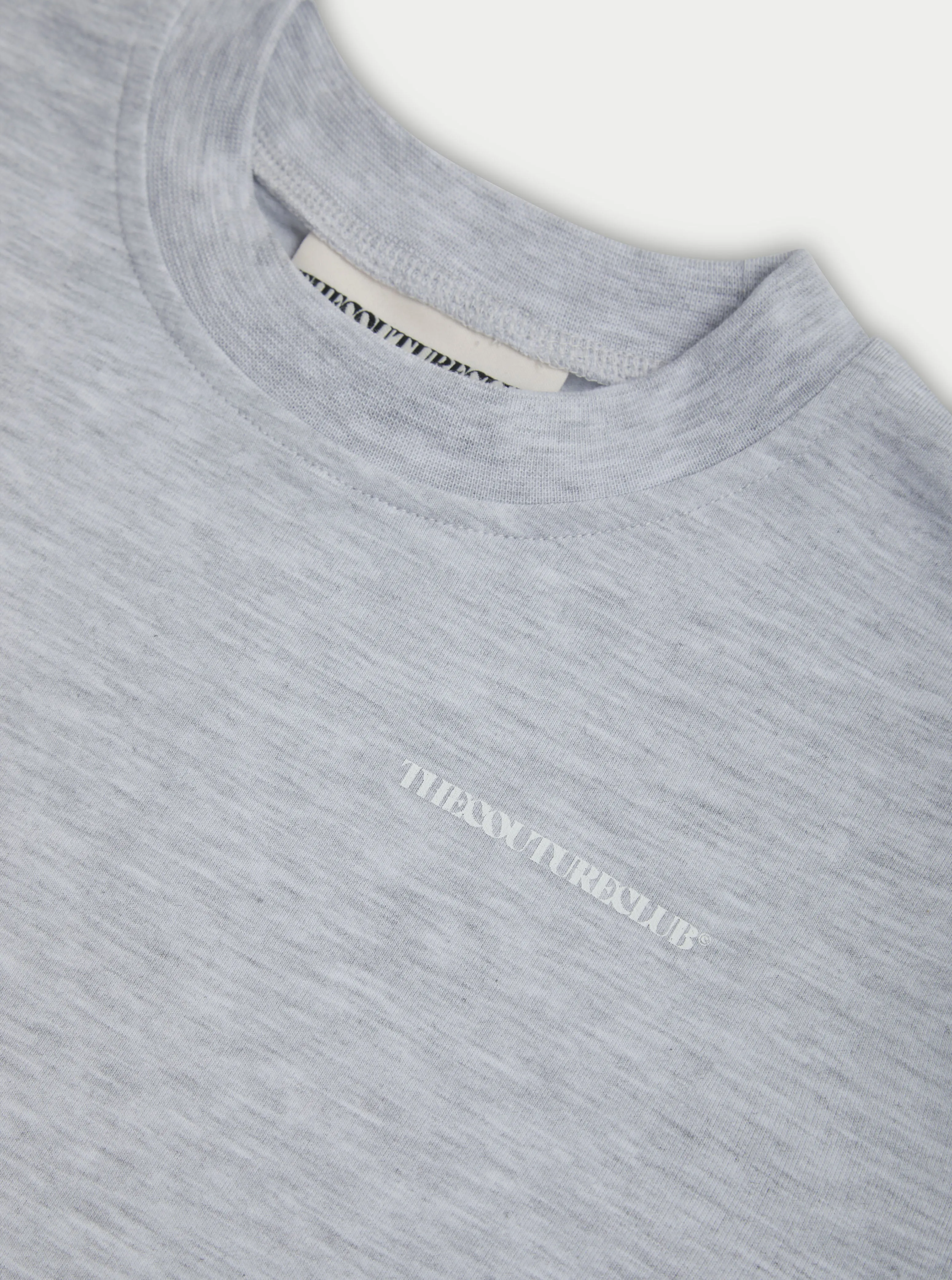 KIDS COPYRIGHT T-SHIRT - GREY MARL