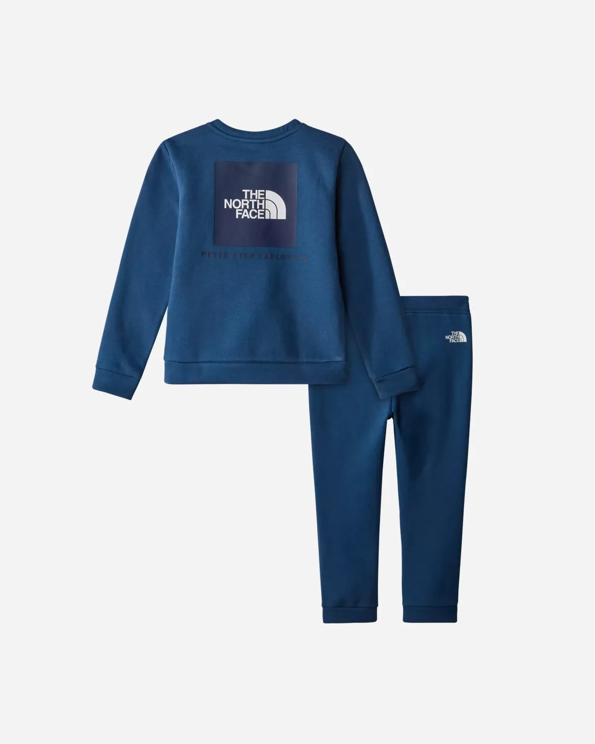 Kids Cotton Fleece Set - Shady Blue