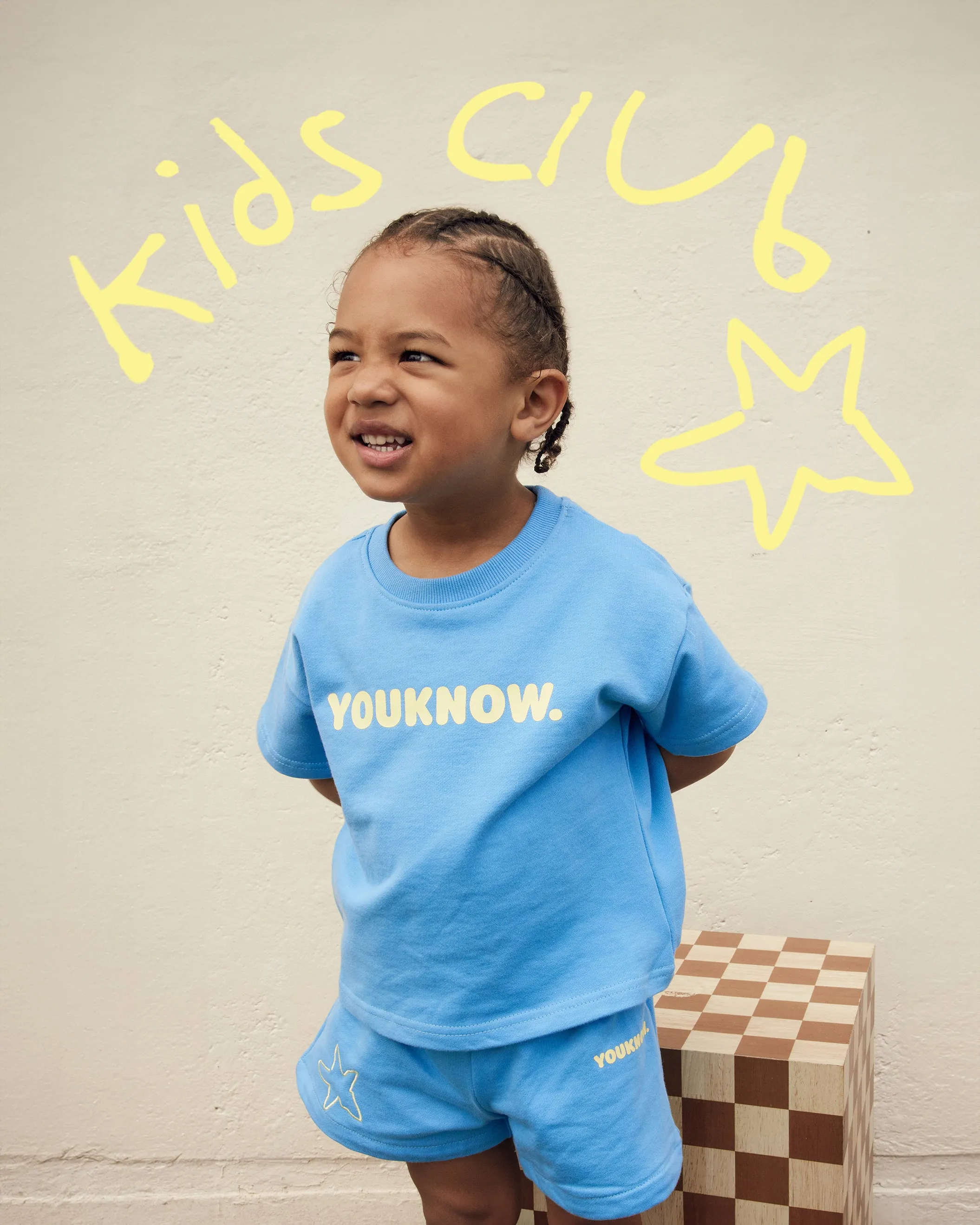 KIDS COTTON SET | BLUE STAR