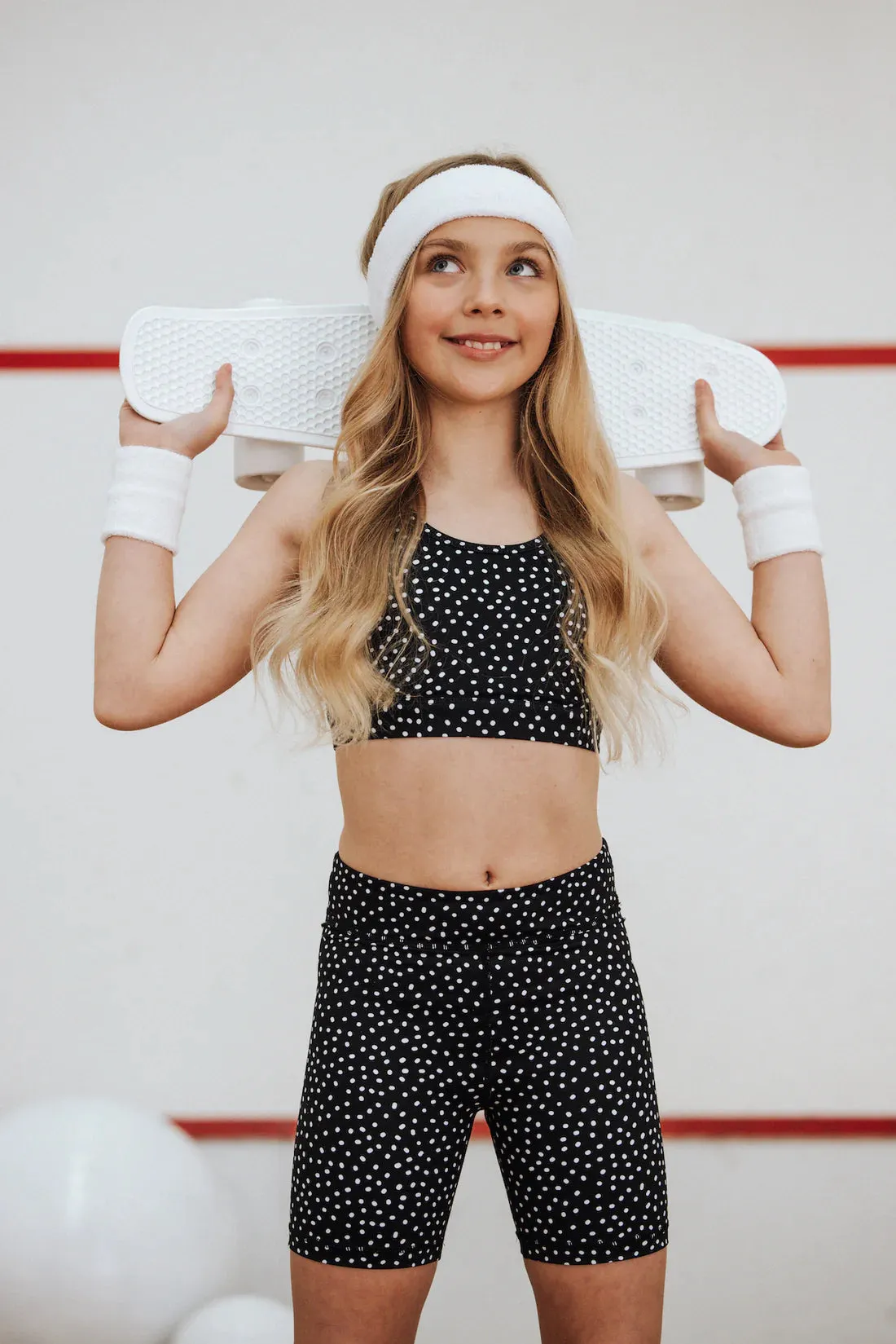 Kids Crop Top - Dotty