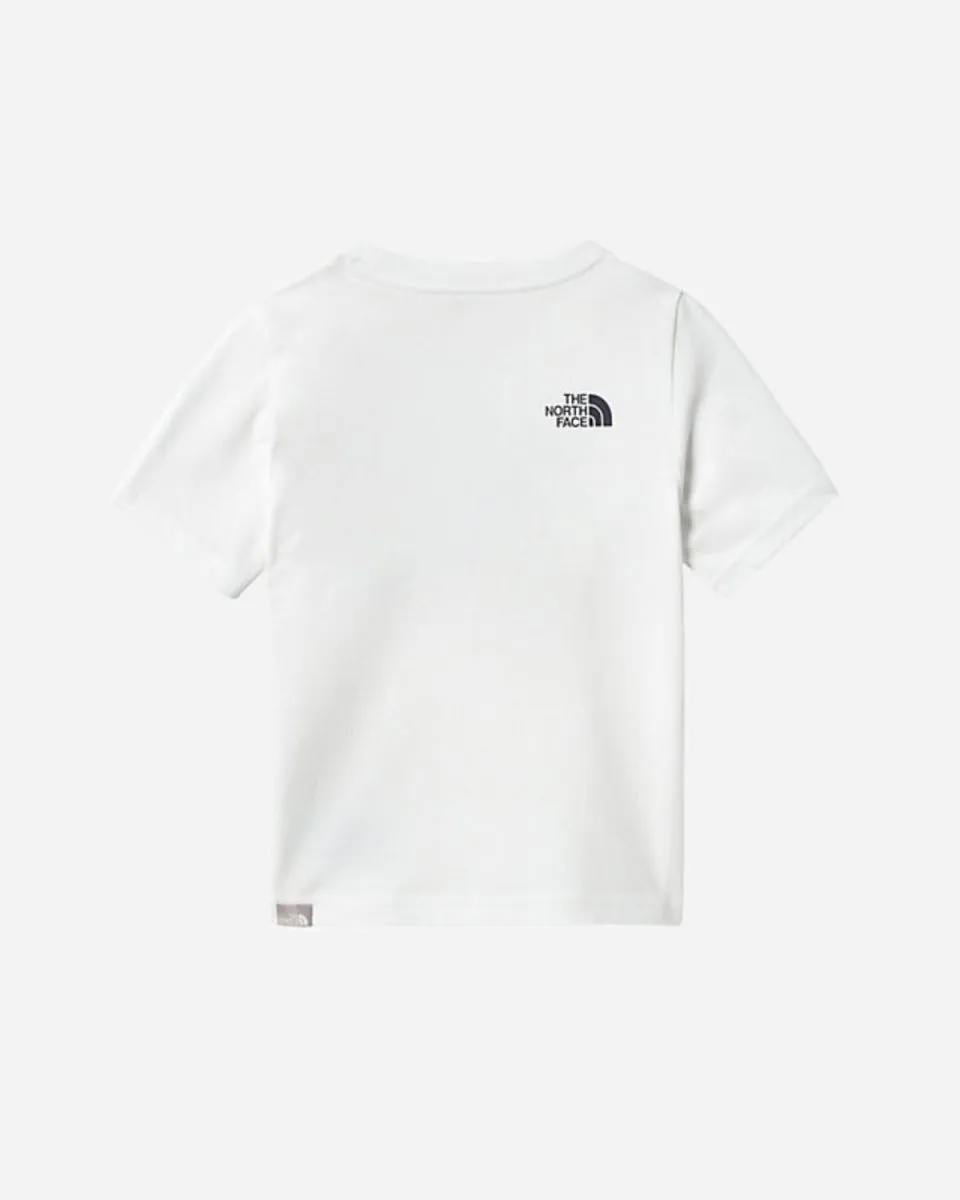 Kids - Easy Tee -  White/Navy