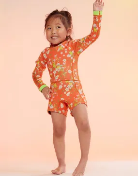 Child's Floral Swimsuit