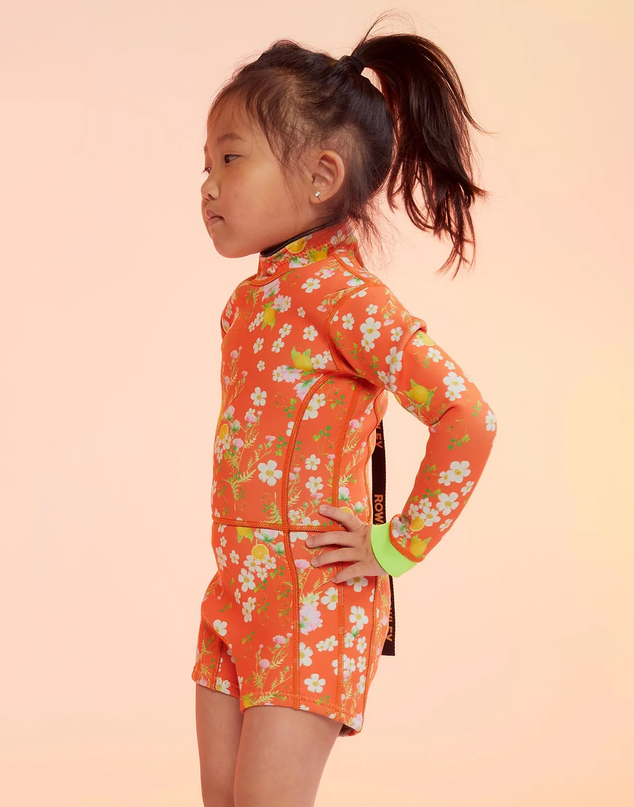 Child's Floral Swimsuit