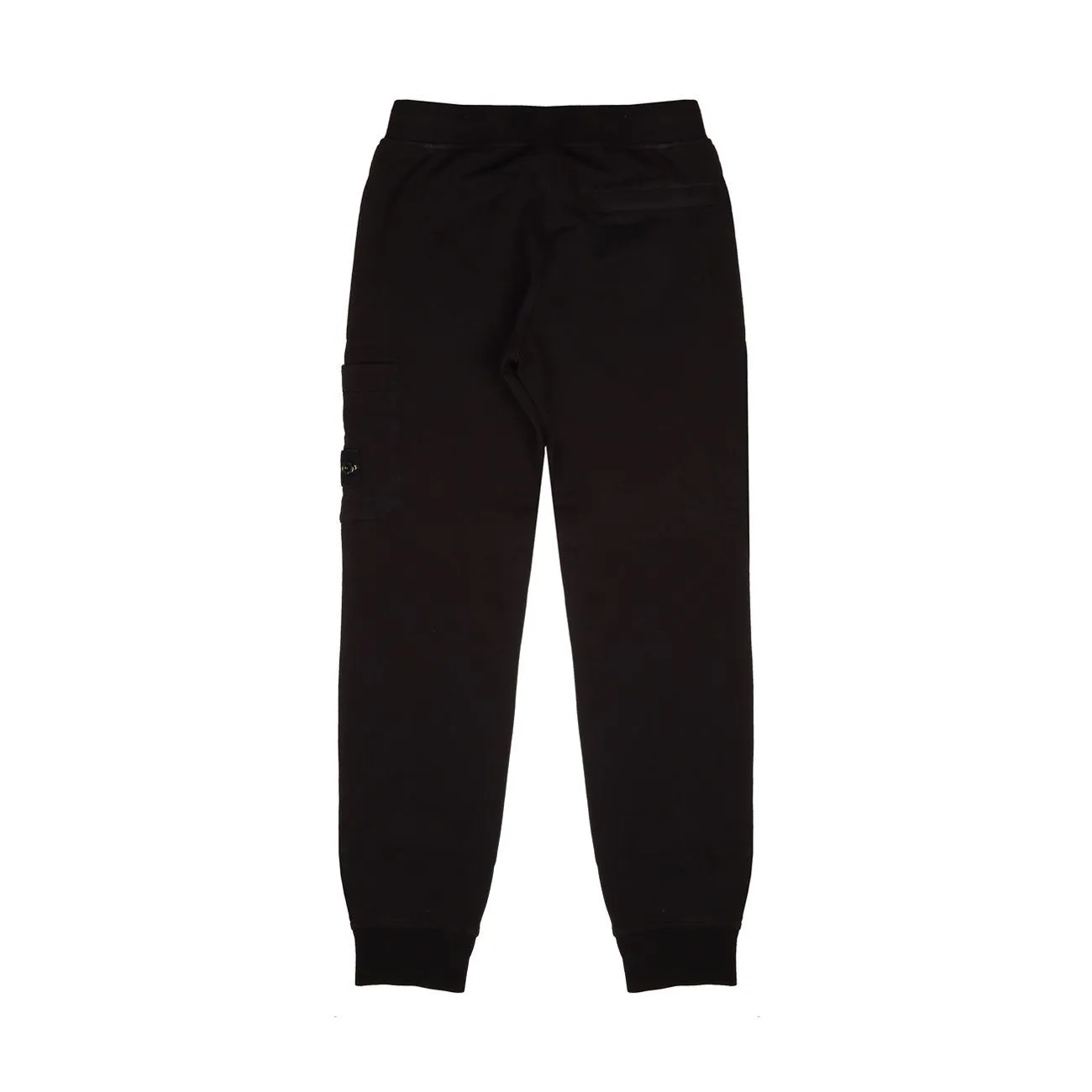 Kids' Black Cotton Sweatpants