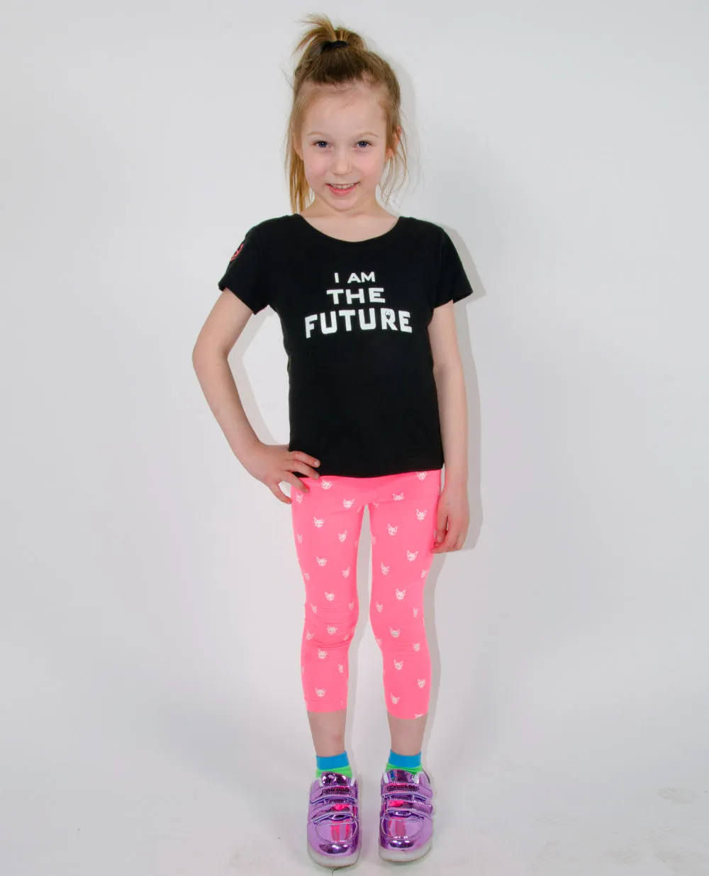 KIDS GIRL S/S I AM THE FUTURE