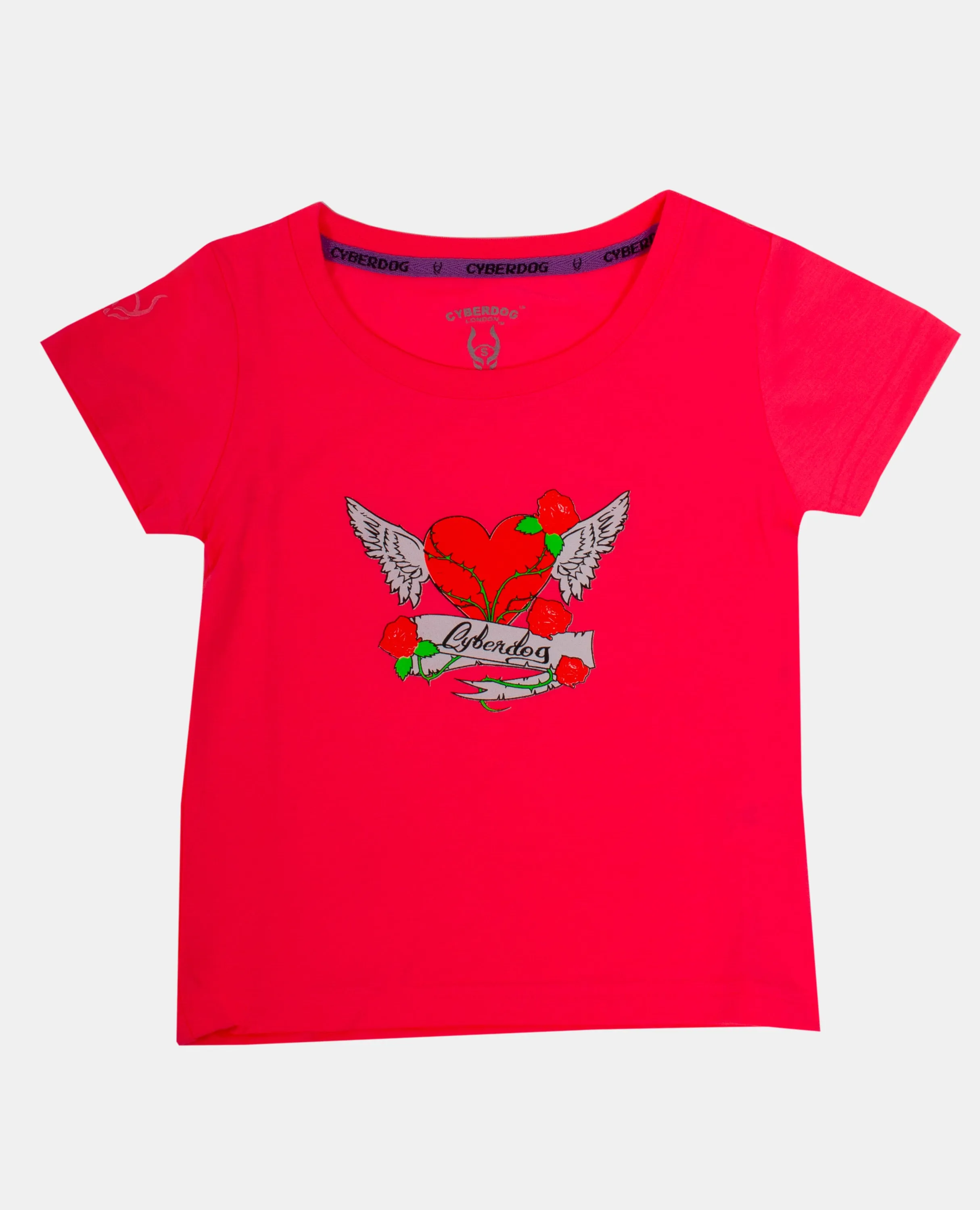 KIDS GIRL S/S TATTOO HEART